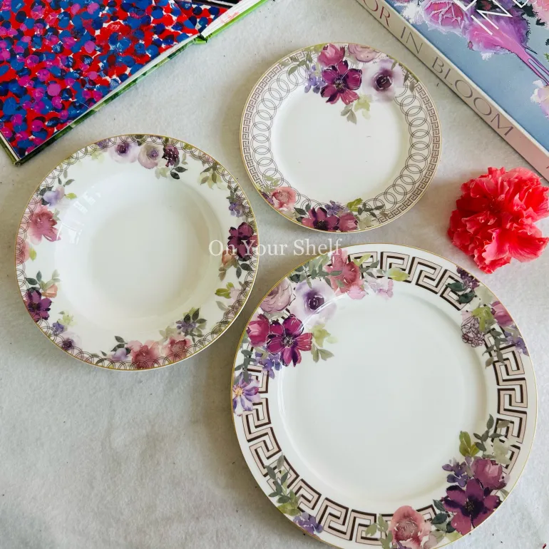 Amethyst Reverie (18 Piece Plate Set)