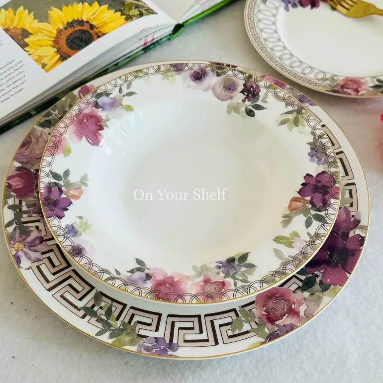 Amethyst Reverie (18 Piece Plate Set)