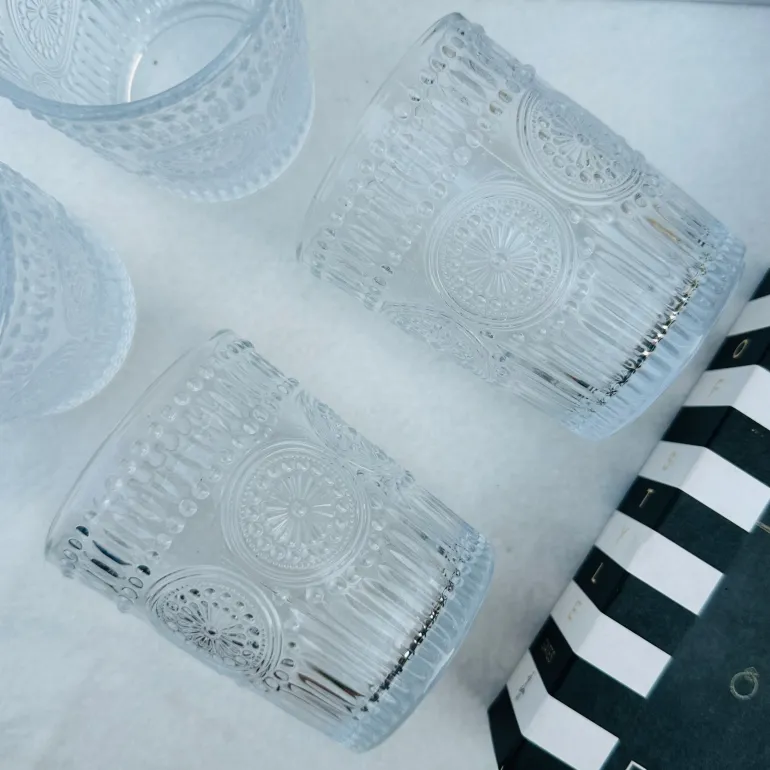 Baroque Half Glasses (set of six)