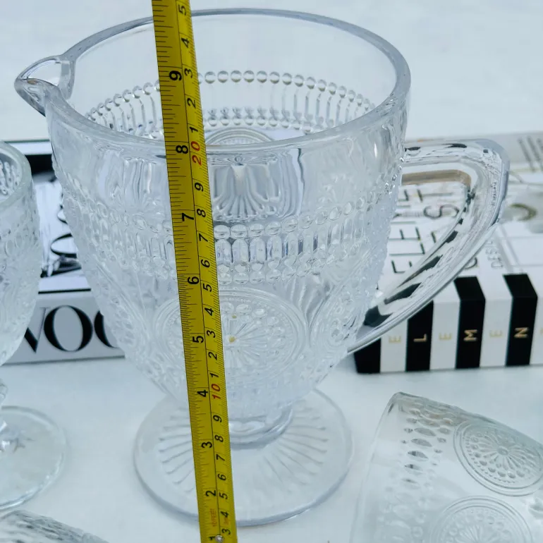 Baroque Jug & Glass Set