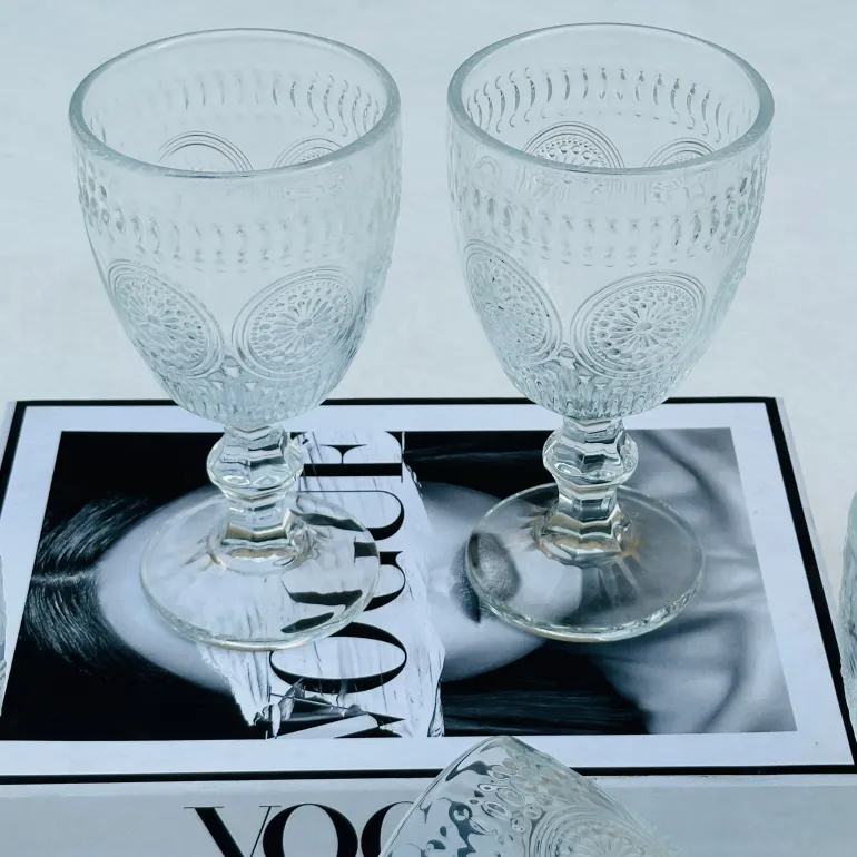 Baroque Stem Glasses (set of six)