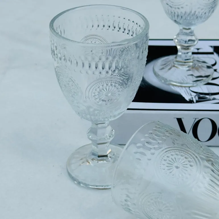 Baroque Stem Glasses (set of six)