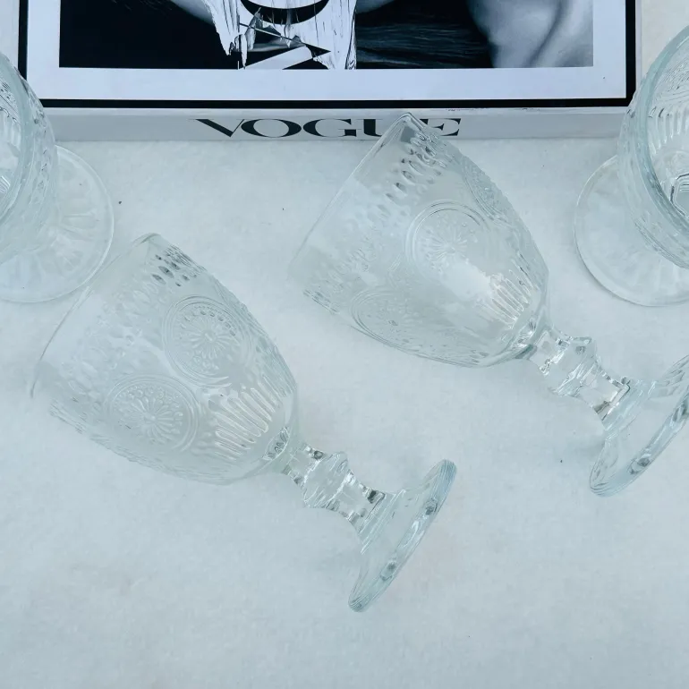 Baroque Stem Glasses (set of six)