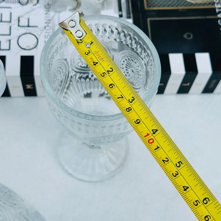 Baroque Stem Glasses (set of six)