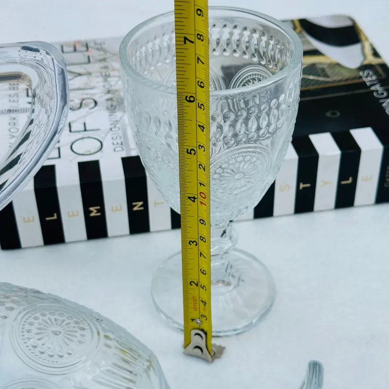 Baroque Stem Glasses (set of six)
