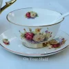 Beige Floral Soup Set (20 piece soup set)