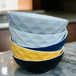Blue Diamond Cut Bowl (single)