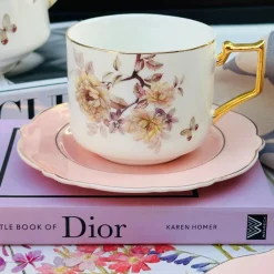 Blush Petal Elegance (24 piece tea set)
