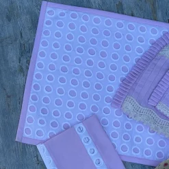 Blushing Circles Napkin (single piece)