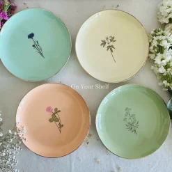 Boho Wild Blooms (Set Of Four)
