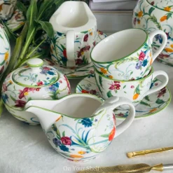 Botanical Paradise Dinner Set (83 Piece Dinner Set)