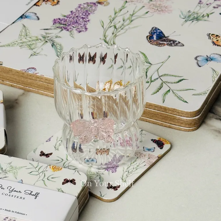 Butterfly Meadow Coasters (Pack Of Six)