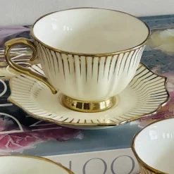 Celestial Luxe Teacups (Set Of Six TeaCups & Saucers)