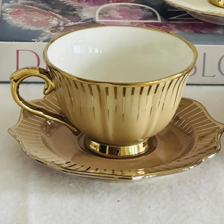 Celestial Luxe Teacups (Set Of Six TeaCups & Saucers)