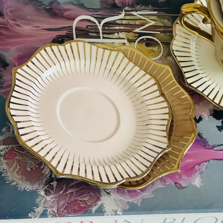 Celestial Luxe Teacups (Set Of Six TeaCups & Saucers)