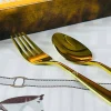 Cutlery Set Gold TDL-Dessert Forks