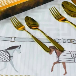 Cutlery Set Gold TDL-Dinning Forks