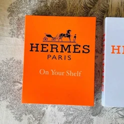 Decorative Hermes Books - Orange
