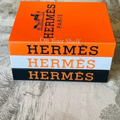 Decorative Hermes Books - Orange