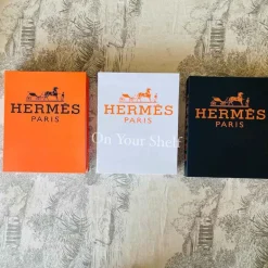 Decorative Hermes Books - Orange
