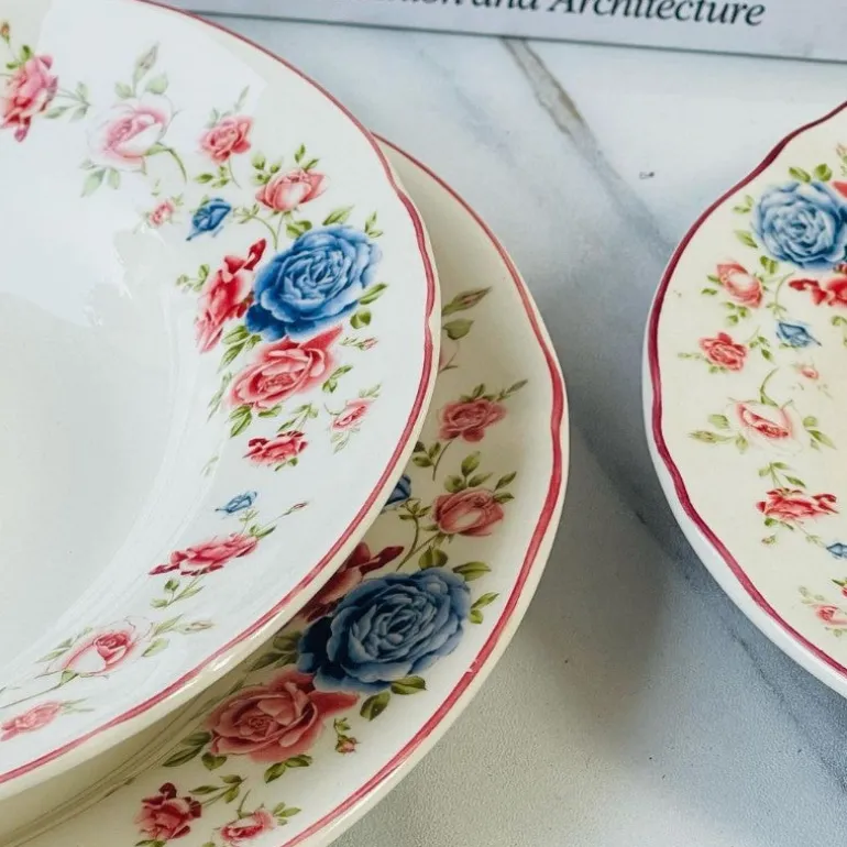 Dessert Bowls Cottage Rose