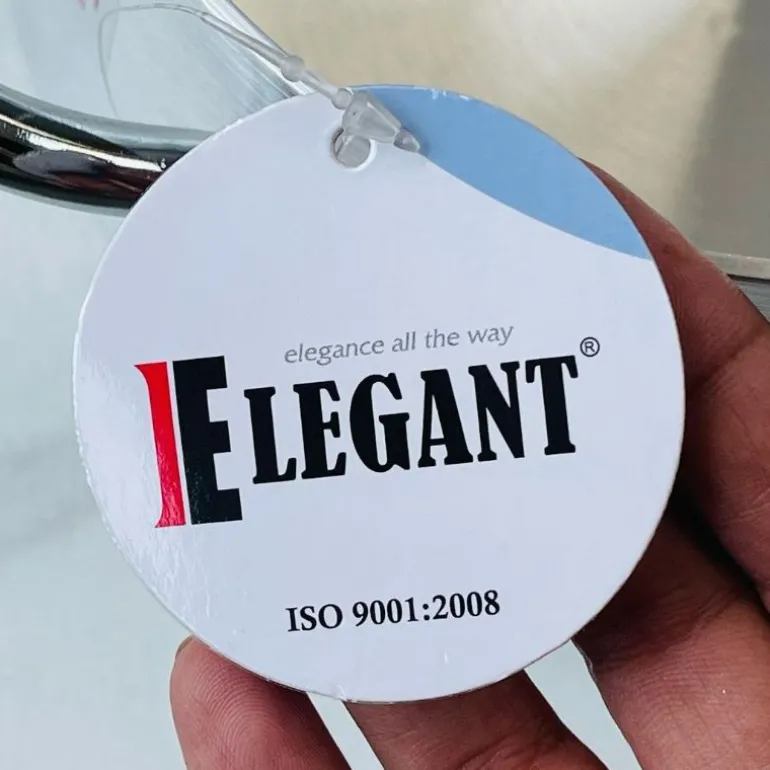 Elegant Belly Pot Glass Lid 20cm