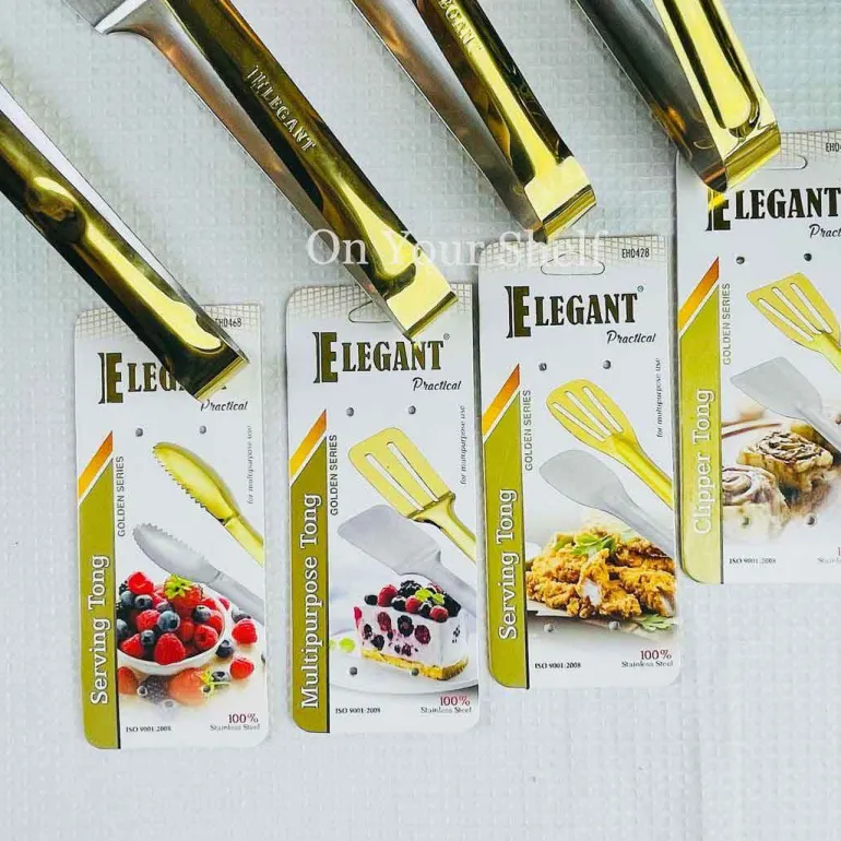 Elegant Tongs set of Four