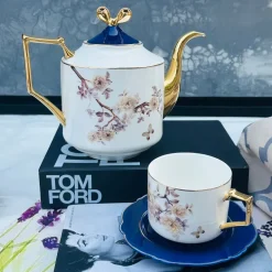Elysian Blue Bloom (24 piece tea set)