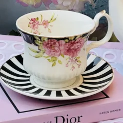 Enchanted Bloom Symphony: 24-Piece Dream Tea Set