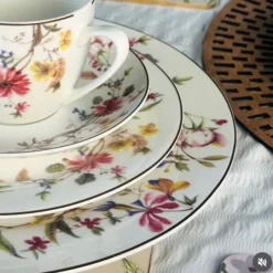 Enchanted Meadows (set of six cups and saucers)