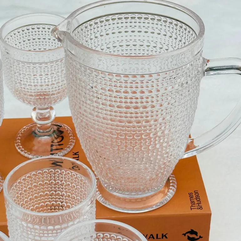 Ethereal Dewdrop Jug & Glass Set