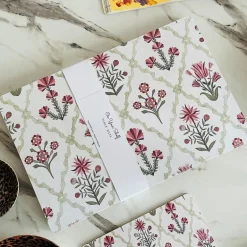 Ethnic Floral Charm Table Mats (Pack Of Six)