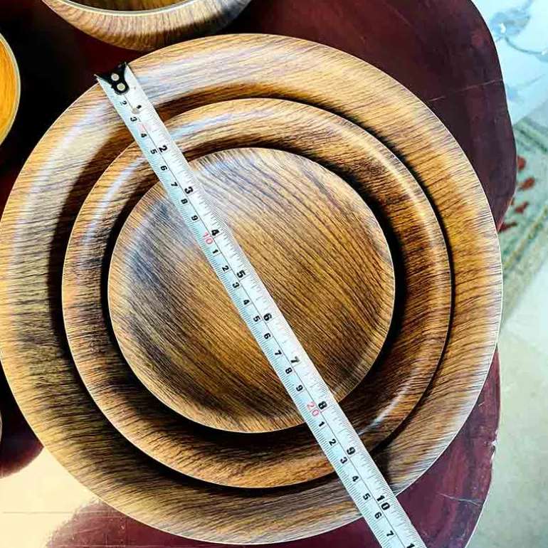 Evelin Trend Round Bowl with Rim 8"