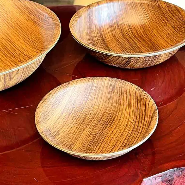 Evelin Trend Round Bowl with Rim 8"