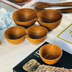 Evelin Twin Snack Bowl Large