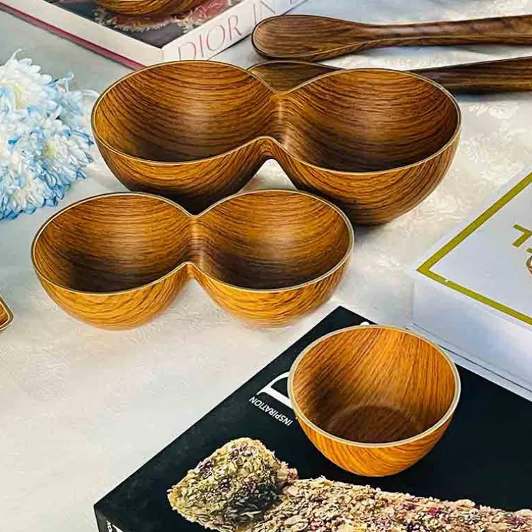 Evelin Twin Snack Bowl Large