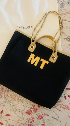 Exclusive Initial Customized Bag (Black)