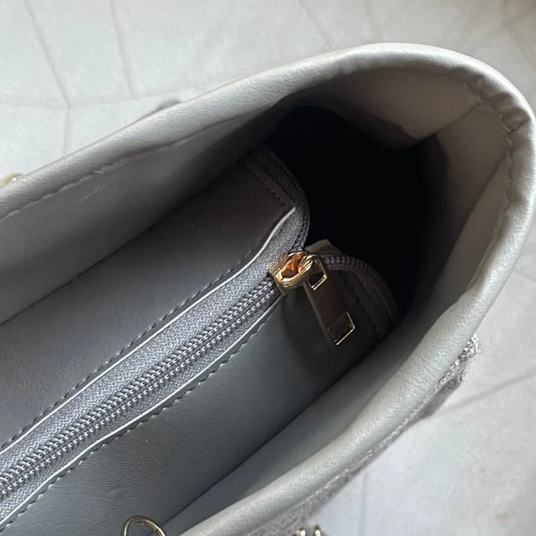 Exclusive Initial Customized Bag Grey (initials to be customised)