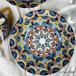 Fleur Seamless 30 Piece Plate Set