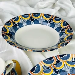 Fleur Seamless 30 Piece Plate Set