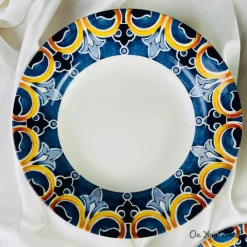 Fleur Seamless 30 Piece Plate Set