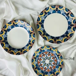 Fleur Seamless 30 Piece Plate Set