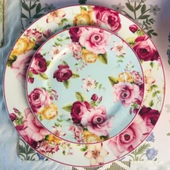 Floral Dreamscape (18 piece plate set)