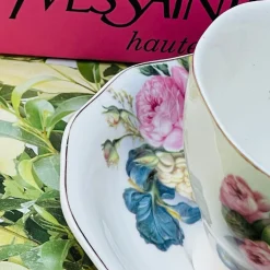 Floral Harmony, Spring Collection : Colourful (set of six cups and saucers)