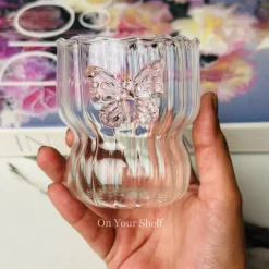 Fluttered Charm Grace Glass (Single Glass)