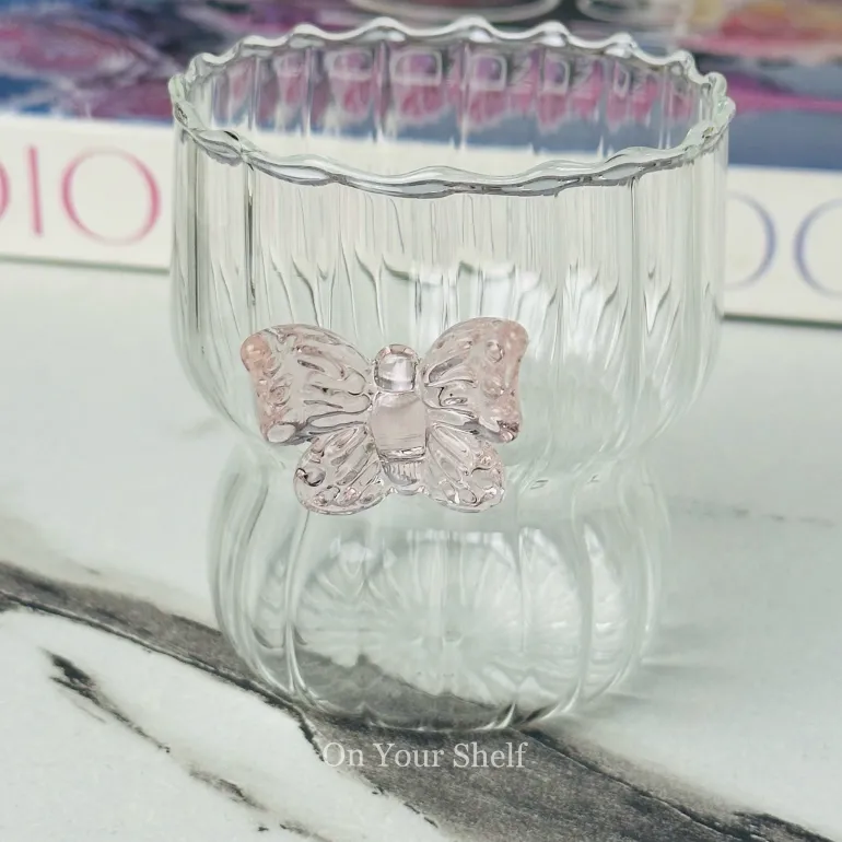 Fluttered Charm Grace Glass (Single Glass)