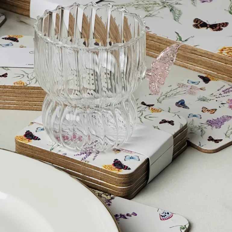 Fluttered Charm Grace Glass (Single Glass)