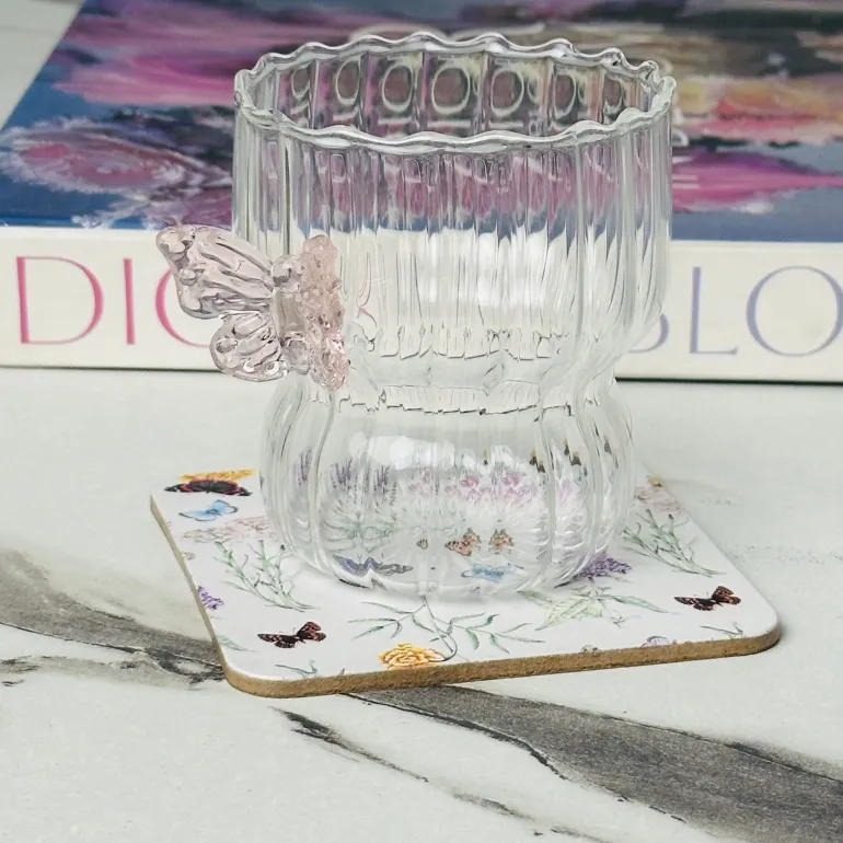 Fluttered Charm Grace Glass (Set Of Six)