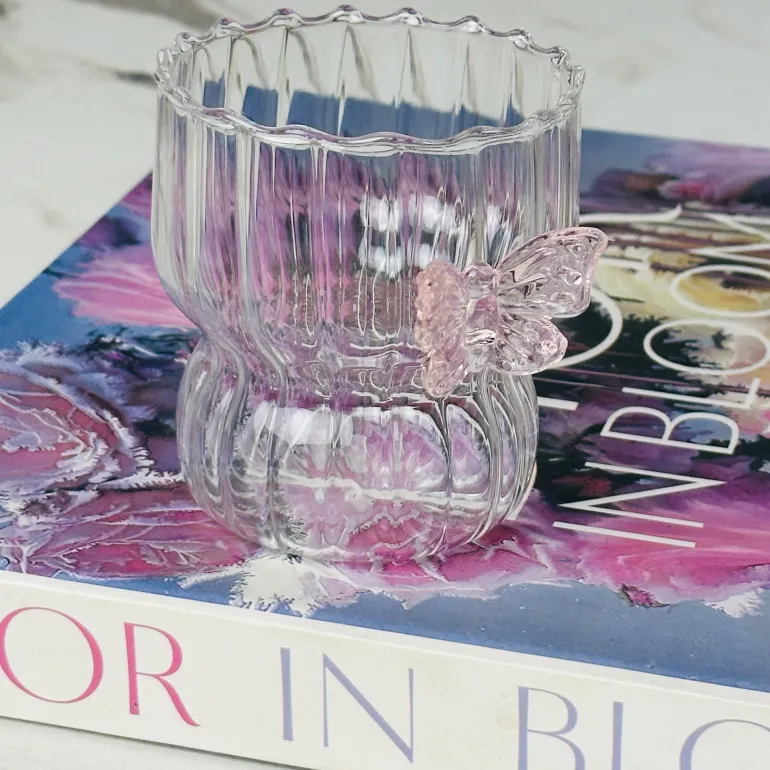 Fluttered Charm Grace Glass (Single Glass)