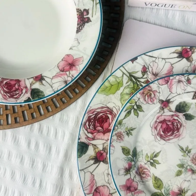 Garden Elegance (18 piece plate set)